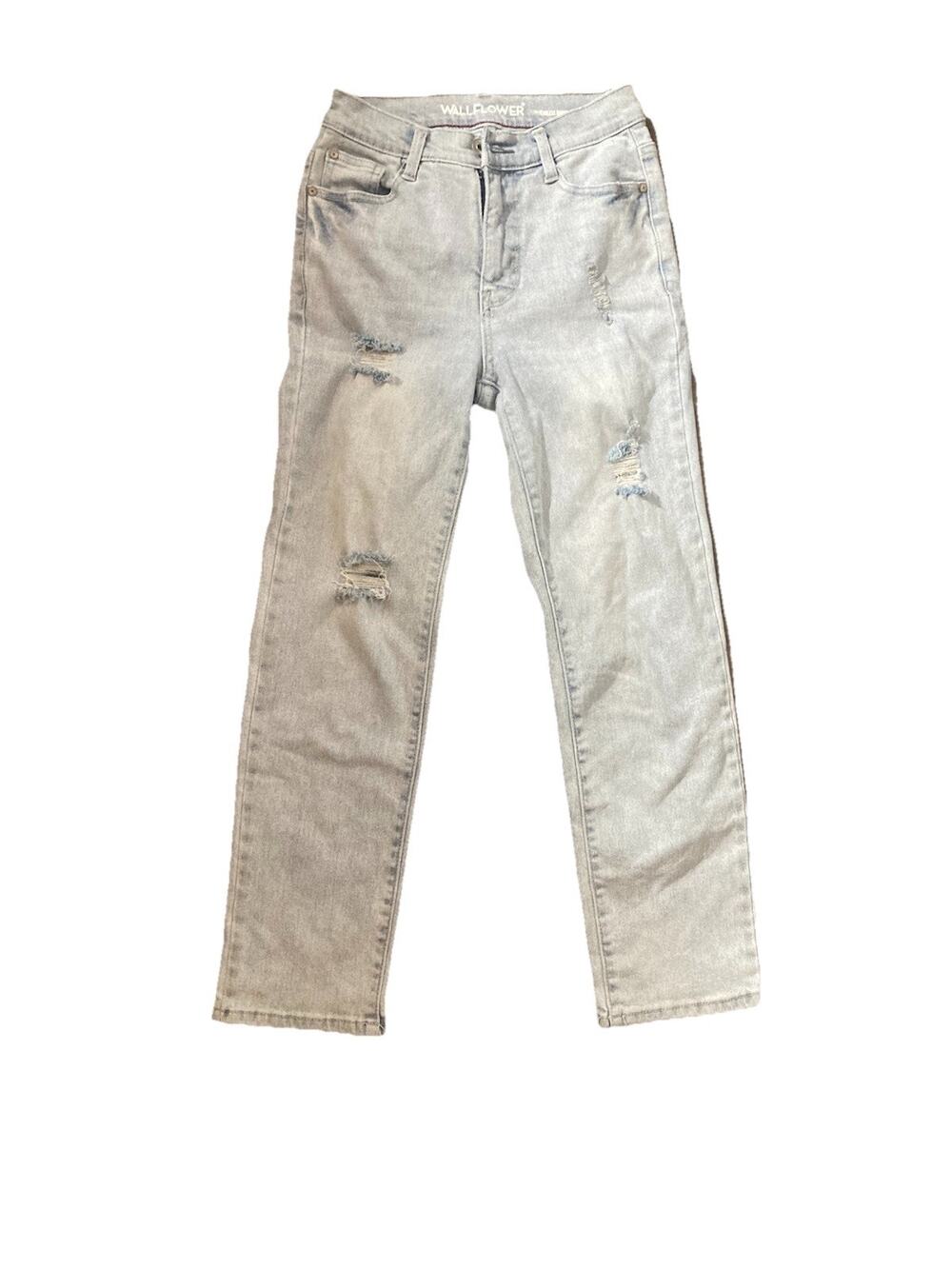 Wallflower Denim The Fearless Curvy Women’s Super High Rise Size 1 White Wash